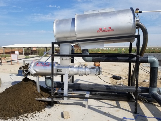 沼渣沼液固液分离设备应用案例