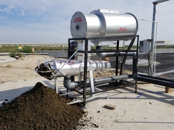 沼渣沼液固液分离设备案例